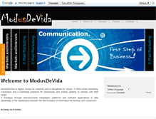 Tablet Screenshot of modusdevida.com